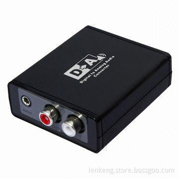 Digital to Analog Audio Converter, OEM Factory Supports, Lenkeng